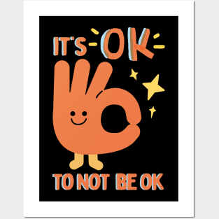 It's OK to not be OK Posters and Art